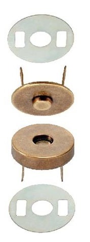 CIERRE IMANTADO ORO VJ. 19MM PRYM(Min. 3 Uds)